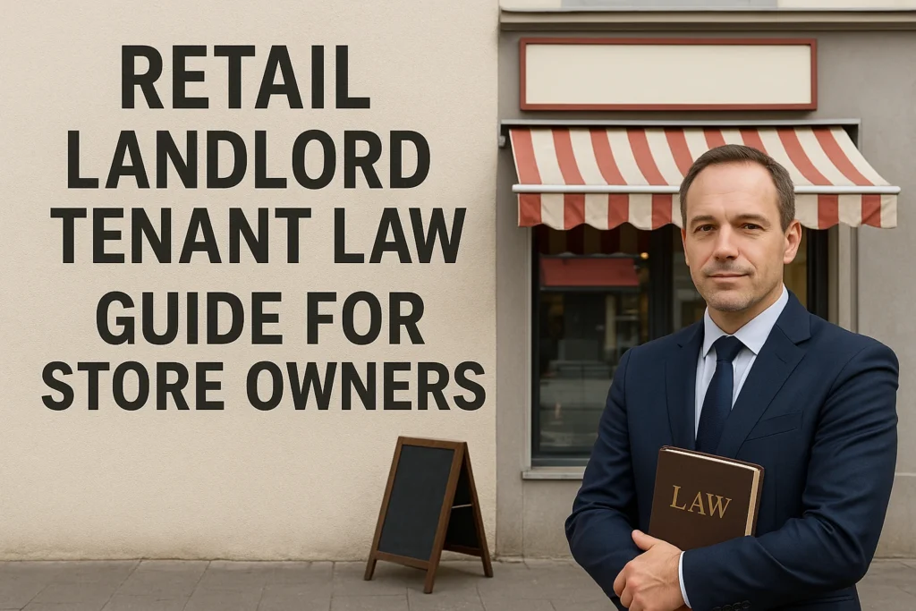Retail Landlord Tenant Law Guide for Store Owners