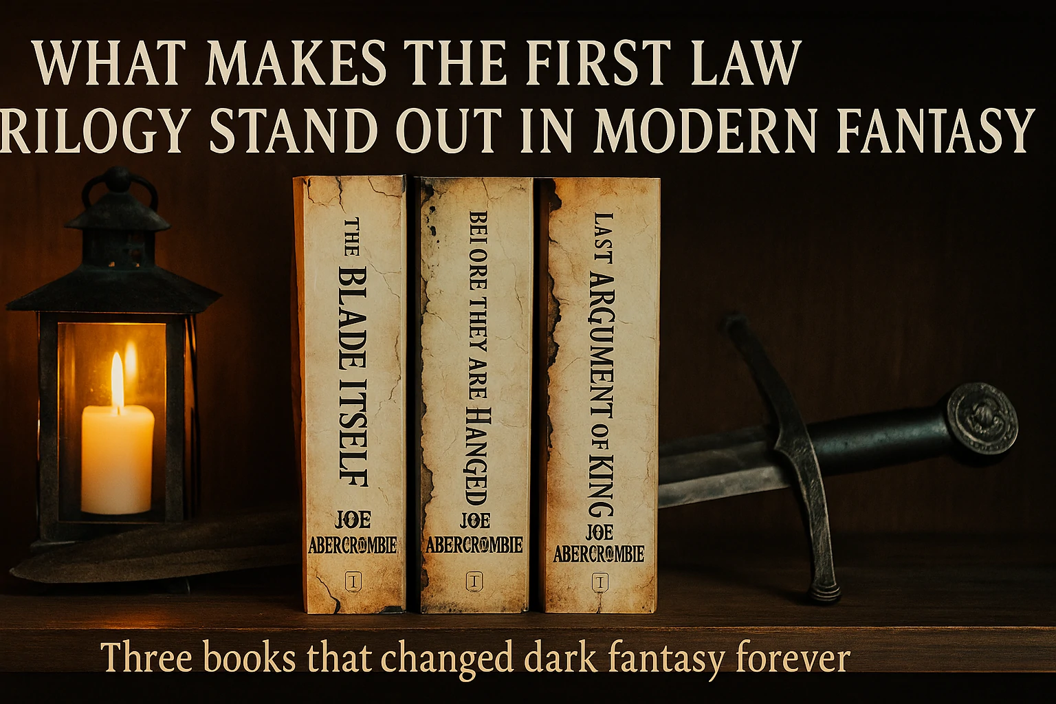 You are currently viewing What Makes The First Law Trilogy Stand Out in Modern Fantasy