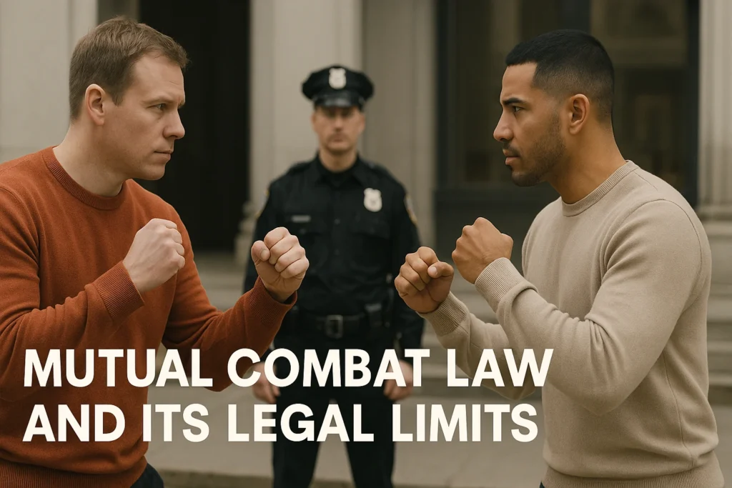 Mutual Combat Law vs Self-Defense: Clear Legal Facts