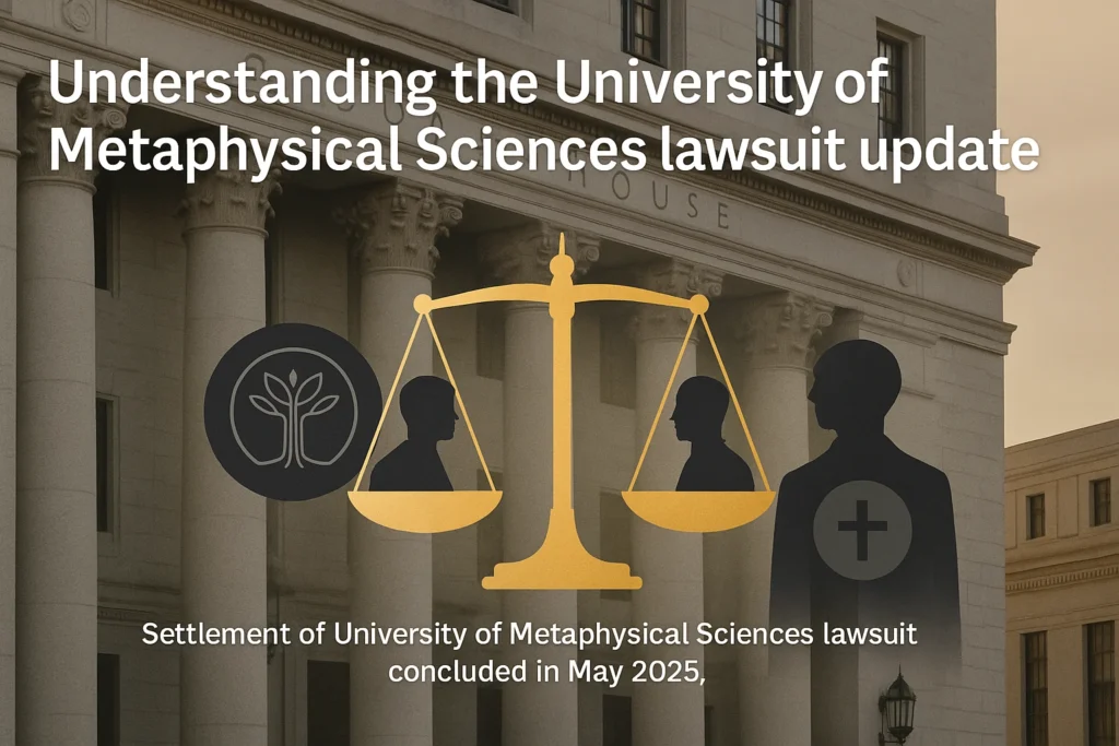 Understanding the University of Metaphysical Sciences lawsuit update
