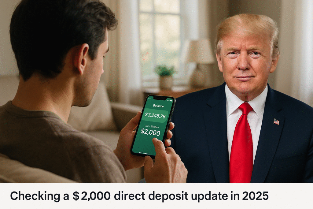 2025 $2,000 Direct Deposit IRS: What’s Real, What’s Not, and What You Should Watch
