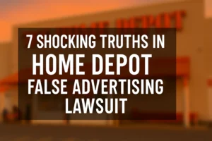 Read more about the article 7 Shocking Truths in Home Depot False Advertising Lawsuit