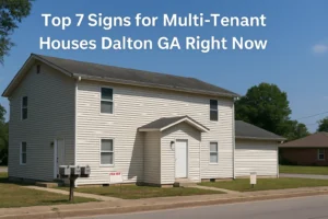 Read more about the article Top 7 Signs for Multi-Tenant Houses Dalton GA Right Now