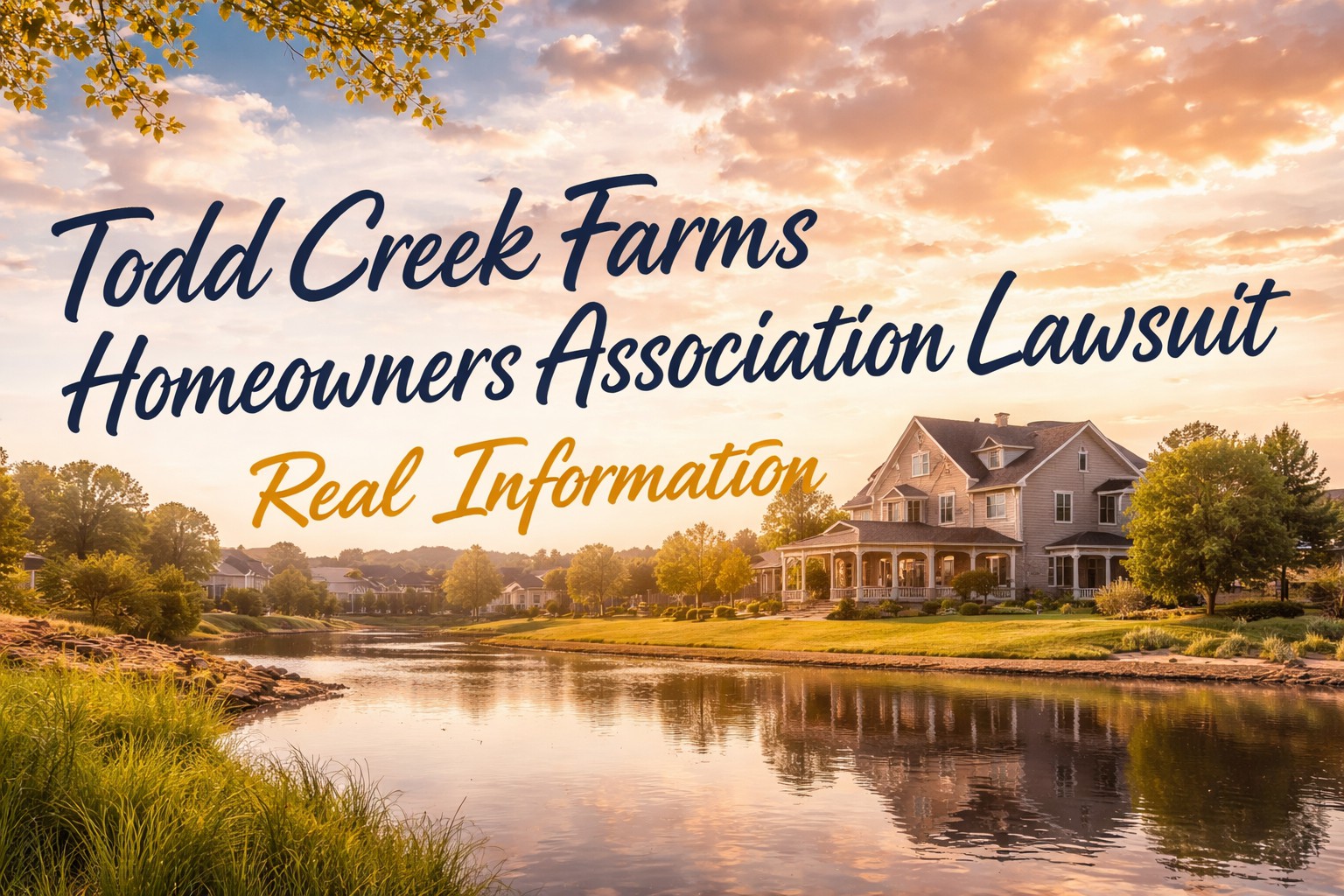 You are currently viewing Todd Creek Farms Homeowners Association Lawsuit | Real Facts Explained