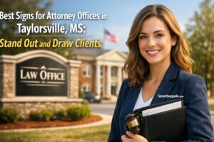 Read more about the article Best Signs for Attorney Offices in Taylorsville, MS: Stand Out and Draw Clients