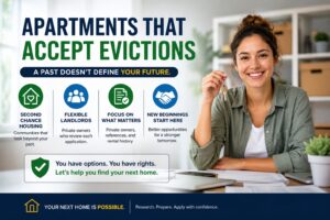 Read more about the article Apartments That Accept Evictions: Your Next Rental Move